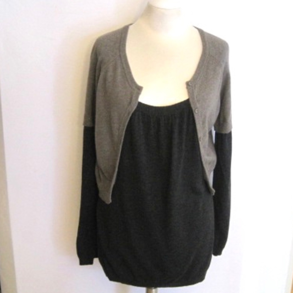 Luisa Cerano 2-In-1 Style Knit Sweater